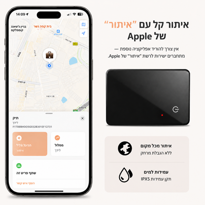 FlowCard – לדעת תמיד איפה הארנק שלך.